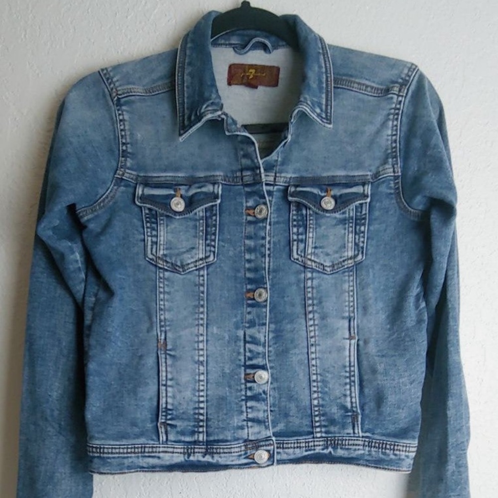 7 for All mankind denim jacket In great condition